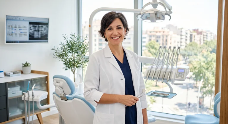 Ortodoncista especialista en Invisalign en clinica de Barcelona